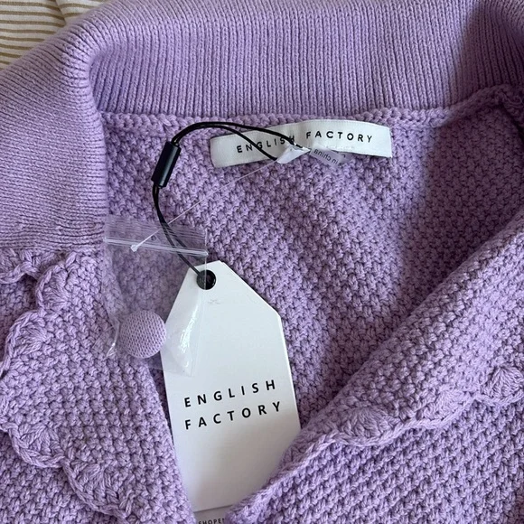 English Factory Lavender Sweater - Picture 2 of 4